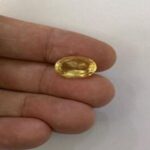 GOLDEN TOPAZ BRAZIL 7.25 RATTI