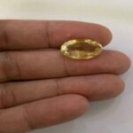 GOLDEN TOPAZ BRAZIL 9.25 RATTI