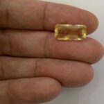 GOLDEN TOPAZ BRAZIL 7.00 RATTI